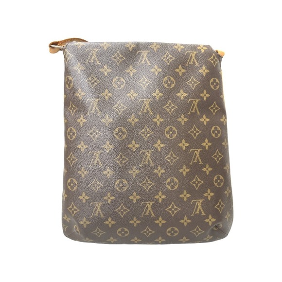 LOUIS VUITTON Monogram Musette Canvas Shoulder Bag Brown LV M51256 ⭐ - Picture 2 of 16
